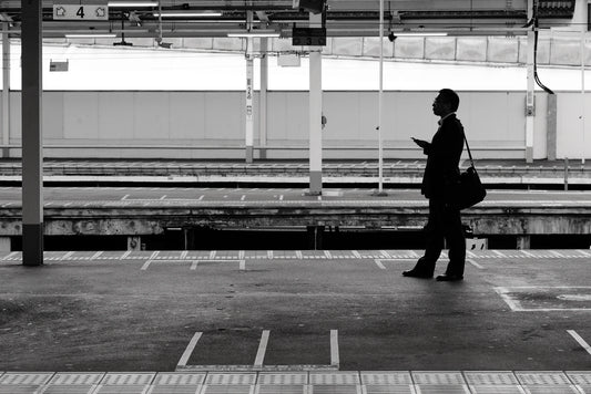 Man at Ueno Station-Visual storytelling intensive
