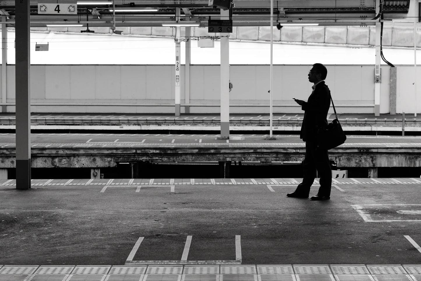 Man at Ueno Station-Visual storytelling intensive