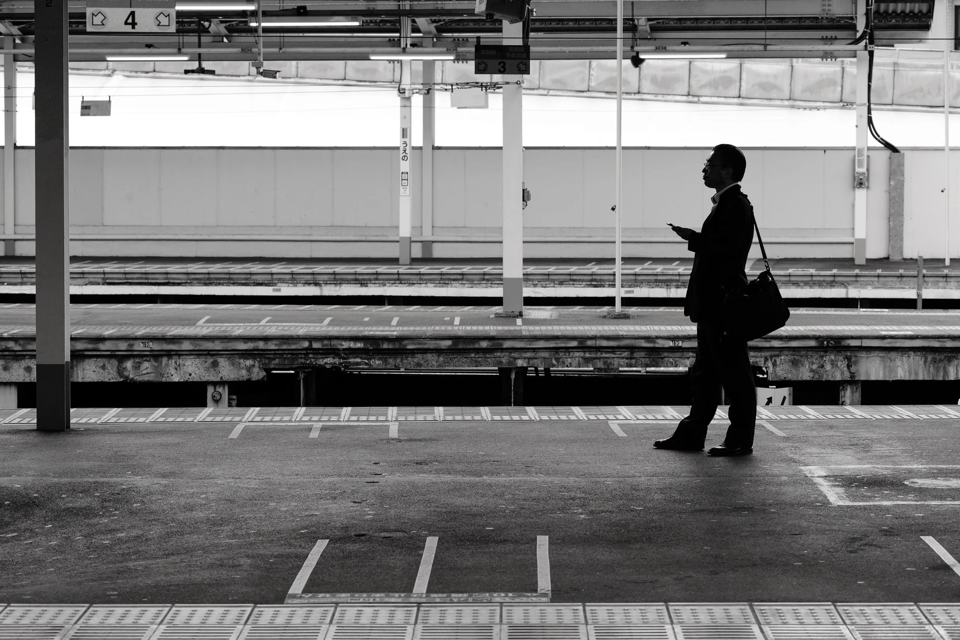 Man at Ueno Station-Visual storytelling intensive