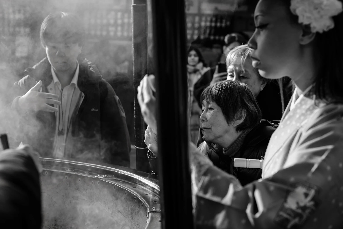 Capturing incense and ritual in Japan at Sensoji temple