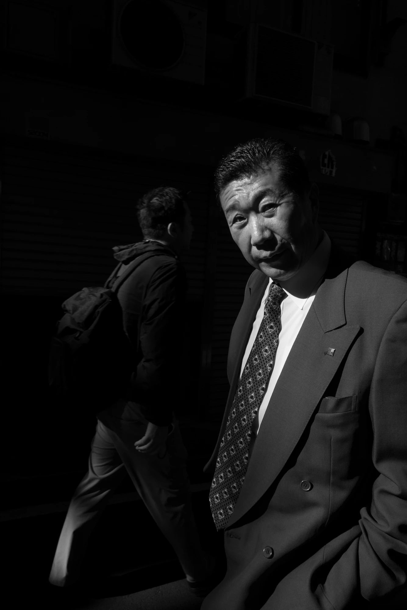 Salary man in Ueno-Environmental portraiture Tokyo